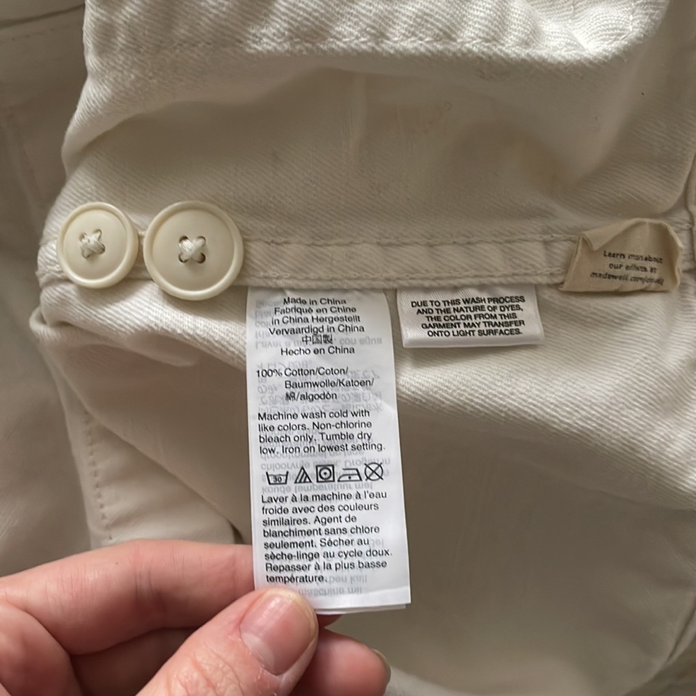 Madewell white chore coat - Picture 4 of 4